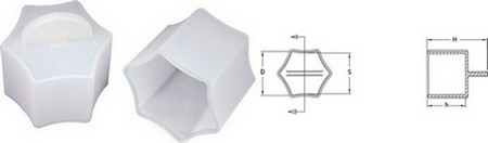 Capuchones Hexagonales