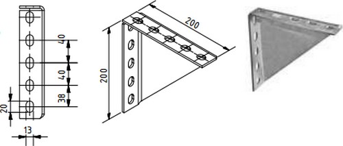 Ménsula triangular