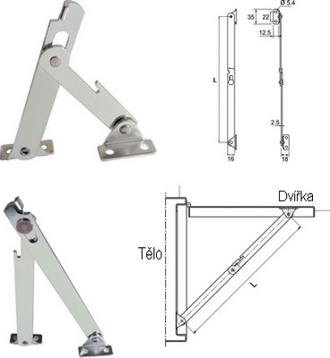 Soportes abatibles