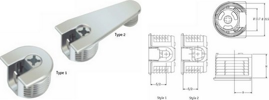 Fijaciones para conectores