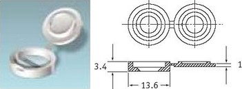 Capuchones para tornillos