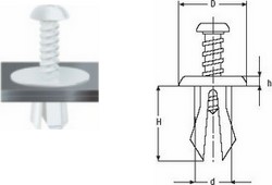 Tornillos de remache